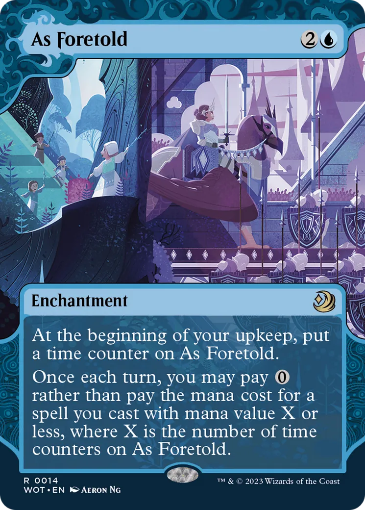 As Foretold — Wilds of Eldraine: Enchanting Tales — Magic: The Gathering