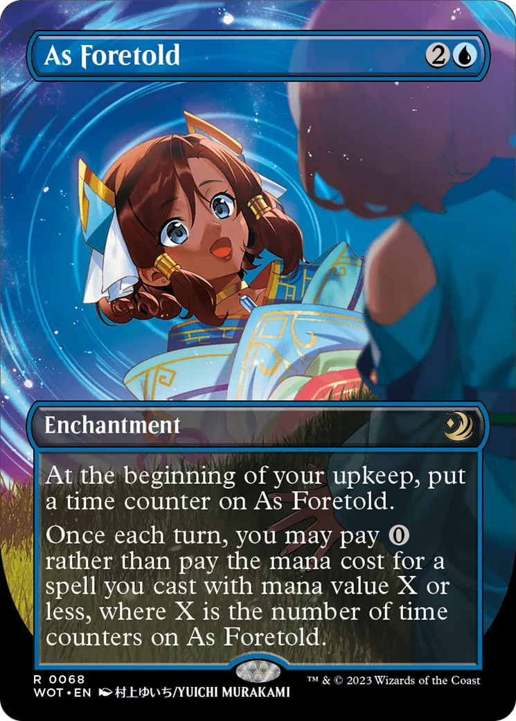 Conforme à la prédiction — Wilds of Eldraine: Enchanting Tales — Magic: The Gathering