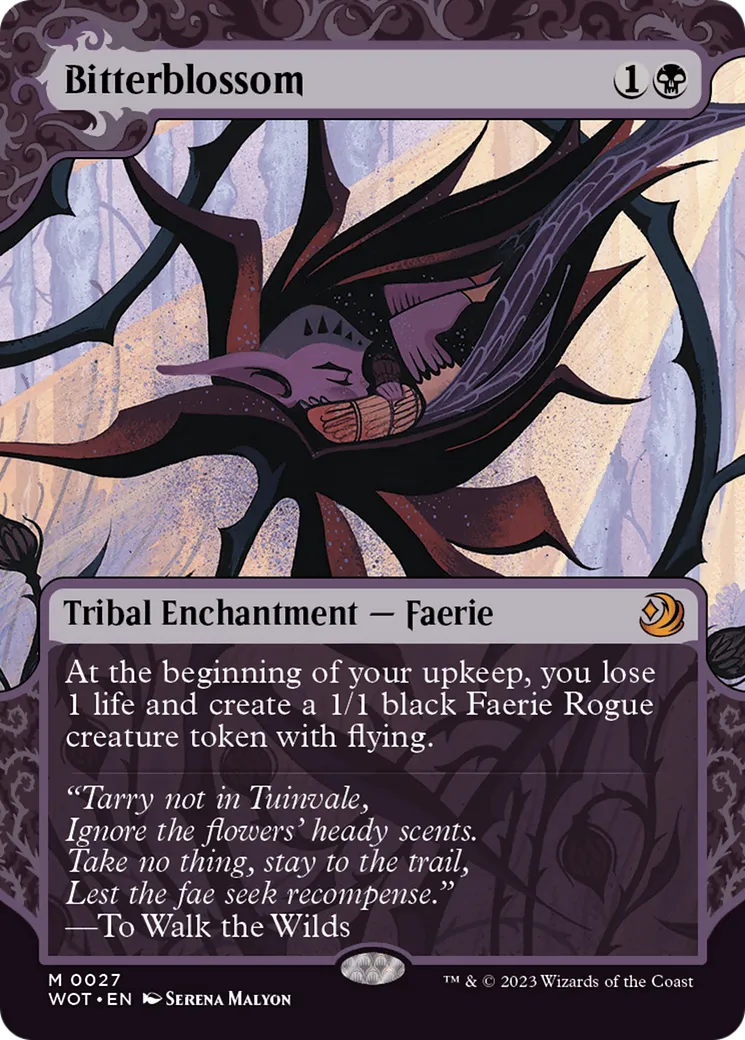 Bitterblossom — Wilds of Eldraine: Enchanting Tales — Magic: The Gathering