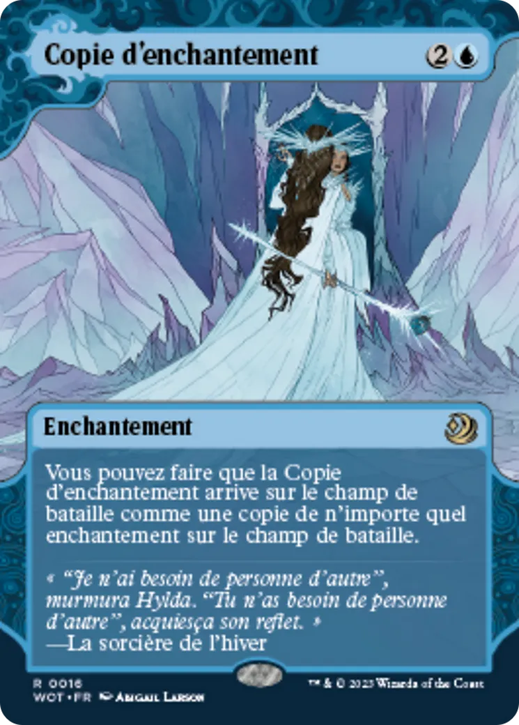 Copie d'enchantement — Wilds of Eldraine: Enchanting Tales — Magic: The Gathering