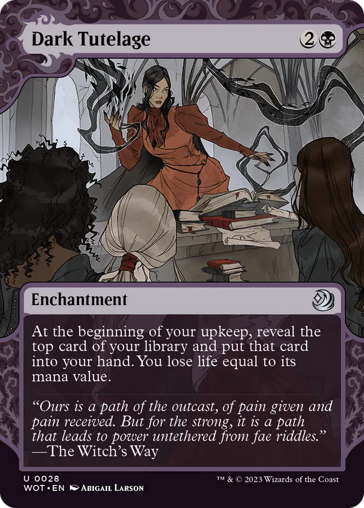Obscure tutelle — Wilds of Eldraine: Enchanting Tales — Magic: The Gathering