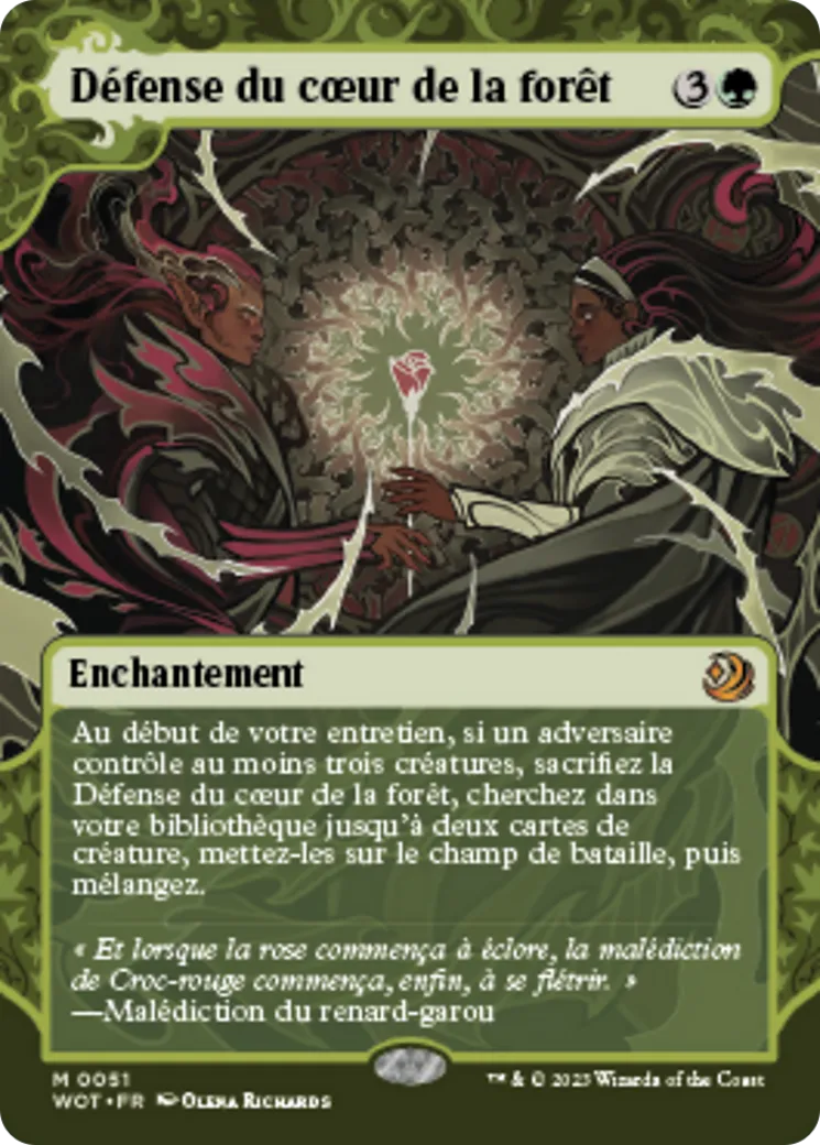 Défense du cœur de la forêt — Wilds of Eldraine: Enchanting Tales — Magic: The Gathering