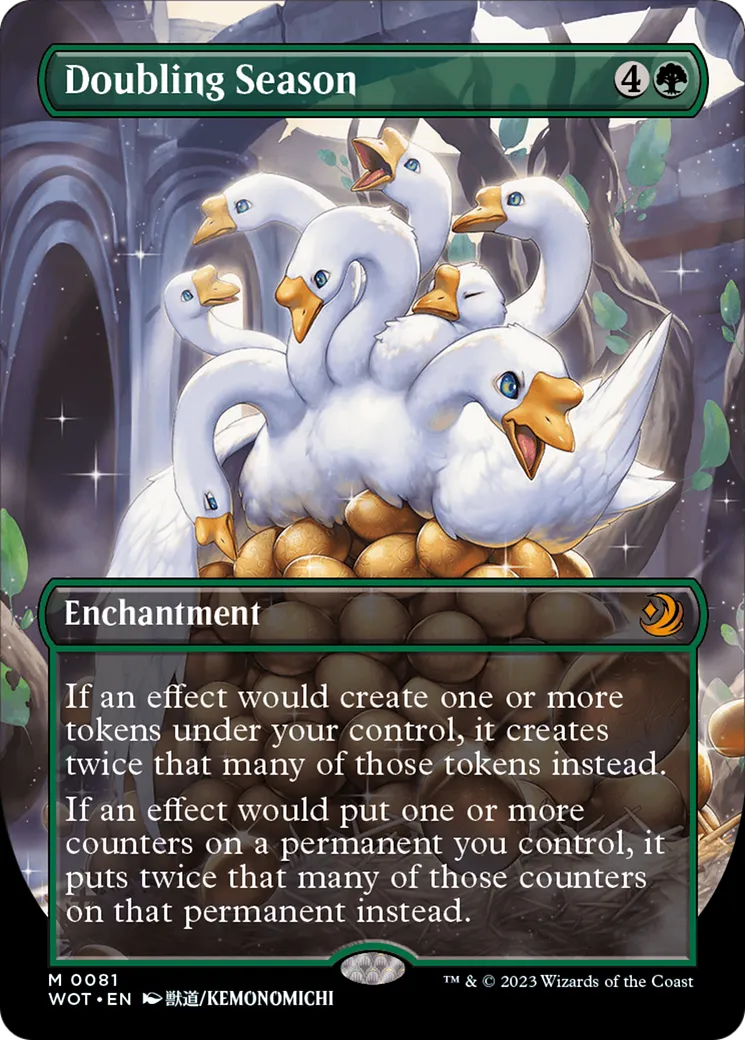 Doubling Season — Wilds of Eldraine: Enchanting Tales — Magic: The Gathering