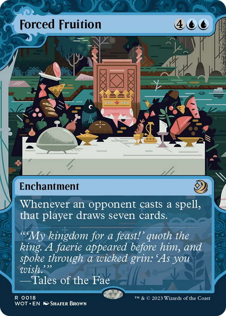 Forced Fruition — Wilds of Eldraine: Enchanting Tales — Magic: The Gathering