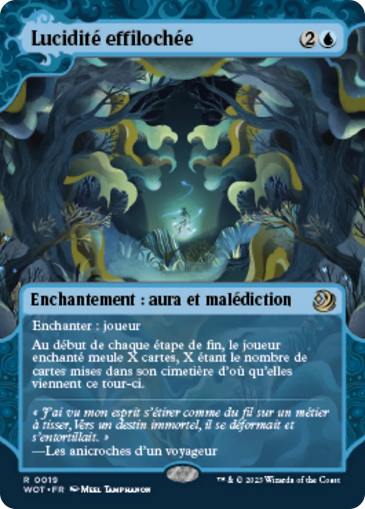 Lucidité effilochée — Wilds of Eldraine: Enchanting Tales — Magic: The Gathering