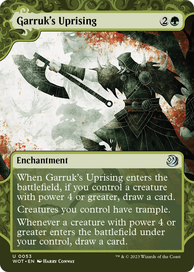 Garruk's Uprising — Wilds of Eldraine: Enchanting Tales — Magic: The Gathering