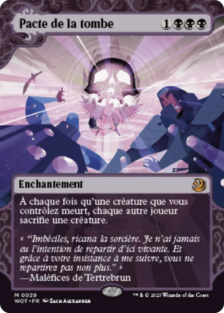 Pacte de la tombe — Wilds of Eldraine: Enchanting Tales — Magic: The Gathering