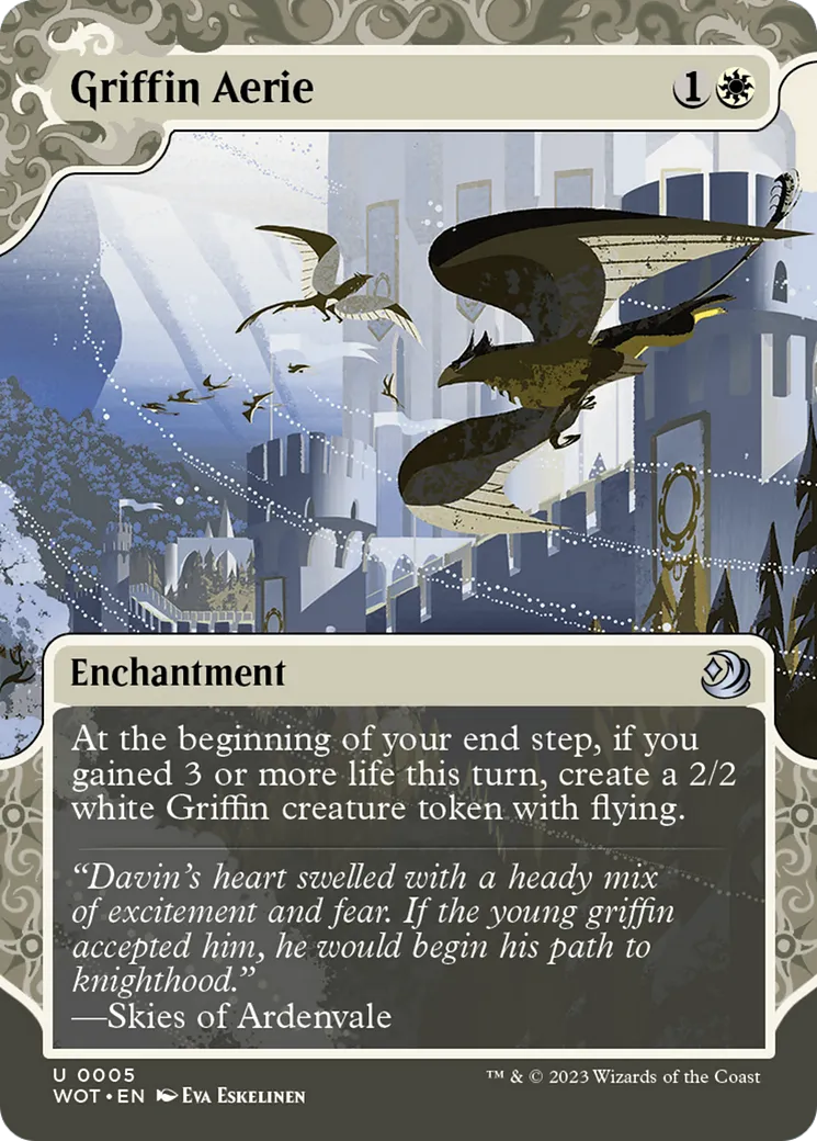 Griffin Aerie — Wilds of Eldraine: Enchanting Tales — Magic: The Gathering