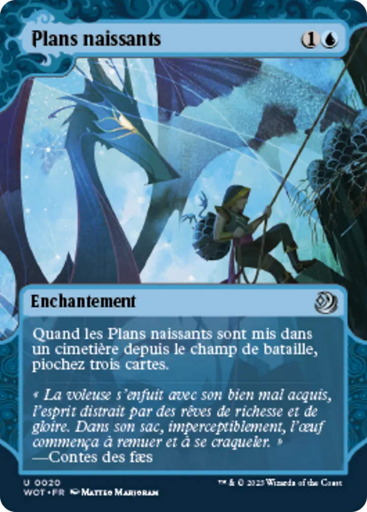 Plans naissants — Wilds of Eldraine: Enchanting Tales — Magic: The Gathering