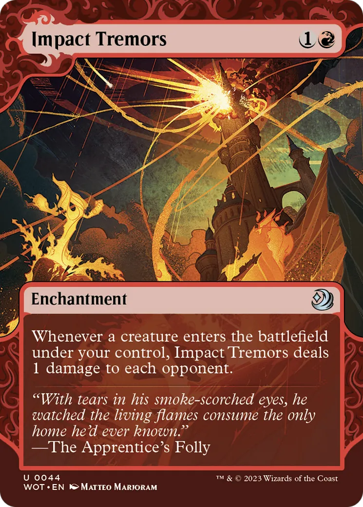 Impact Tremors — Wilds of Eldraine: Enchanting Tales — Magic: The Gathering