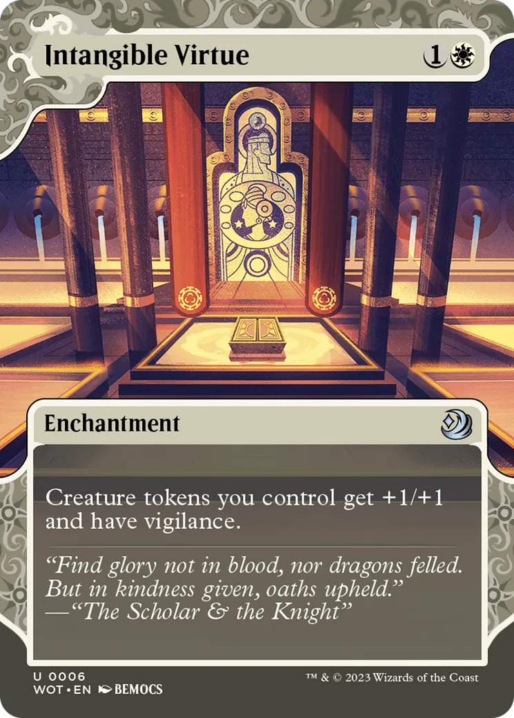 Intangible Virtue — Wilds of Eldraine: Enchanting Tales — Magic: The Gathering