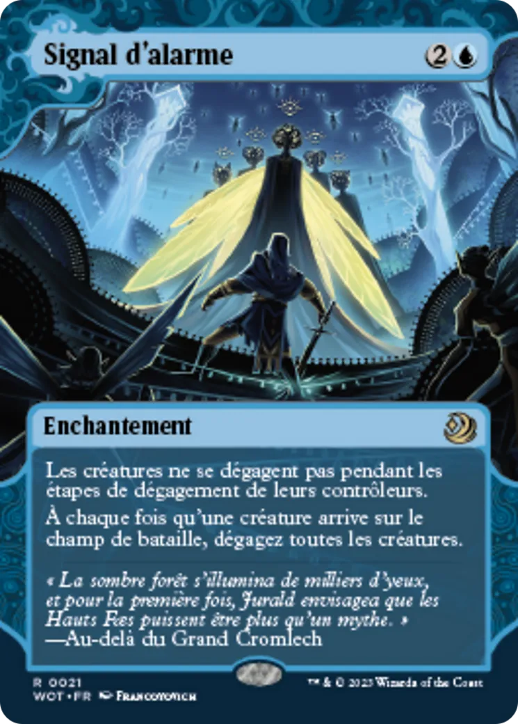 Signal d'alarme — Wilds of Eldraine: Enchanting Tales — Magic: The Gathering