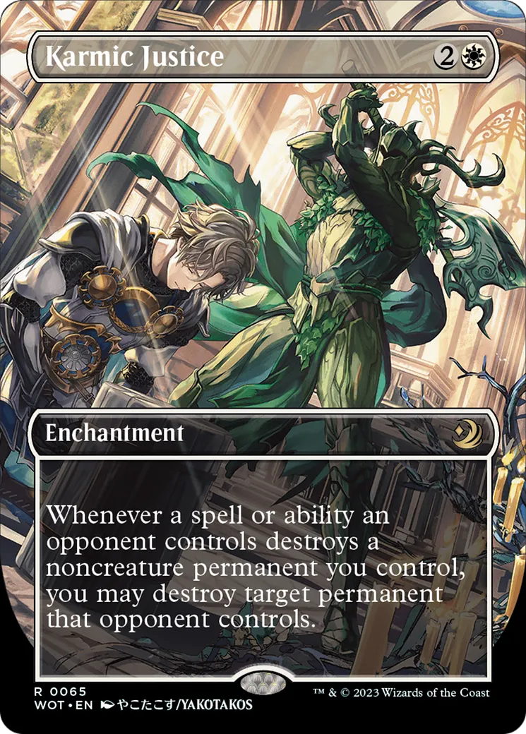 Karmic Justice — Wilds of Eldraine: Enchanting Tales — Magic: The Gathering