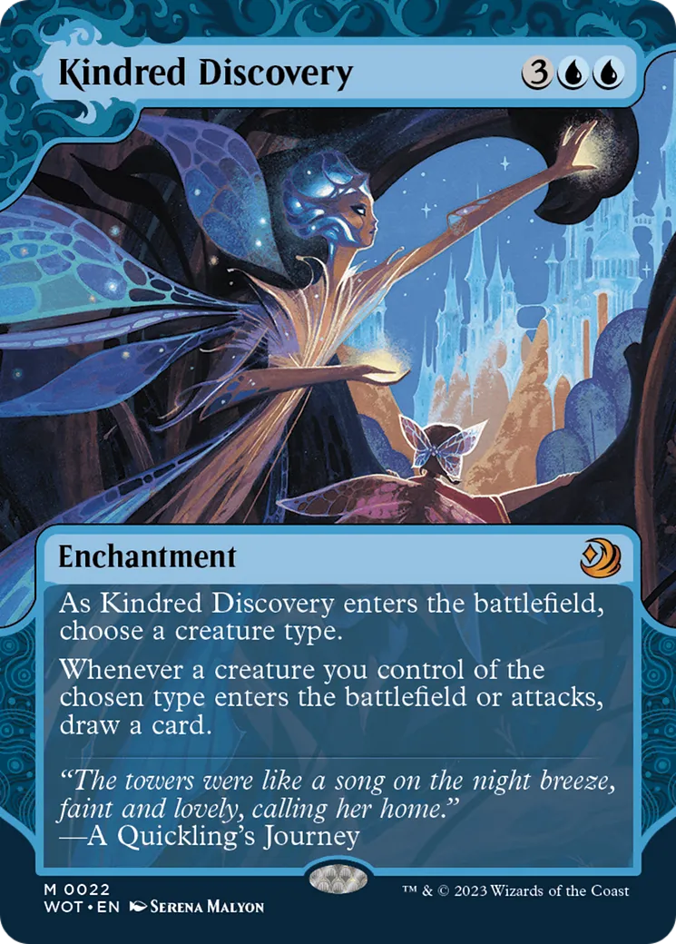 Kindred Discovery — Wilds of Eldraine: Enchanting Tales — Magic: The Gathering