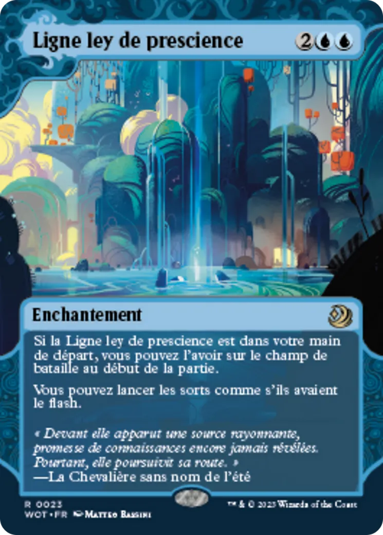 Ligne ley de prescience — Wilds of Eldraine: Enchanting Tales — Magic: The Gathering