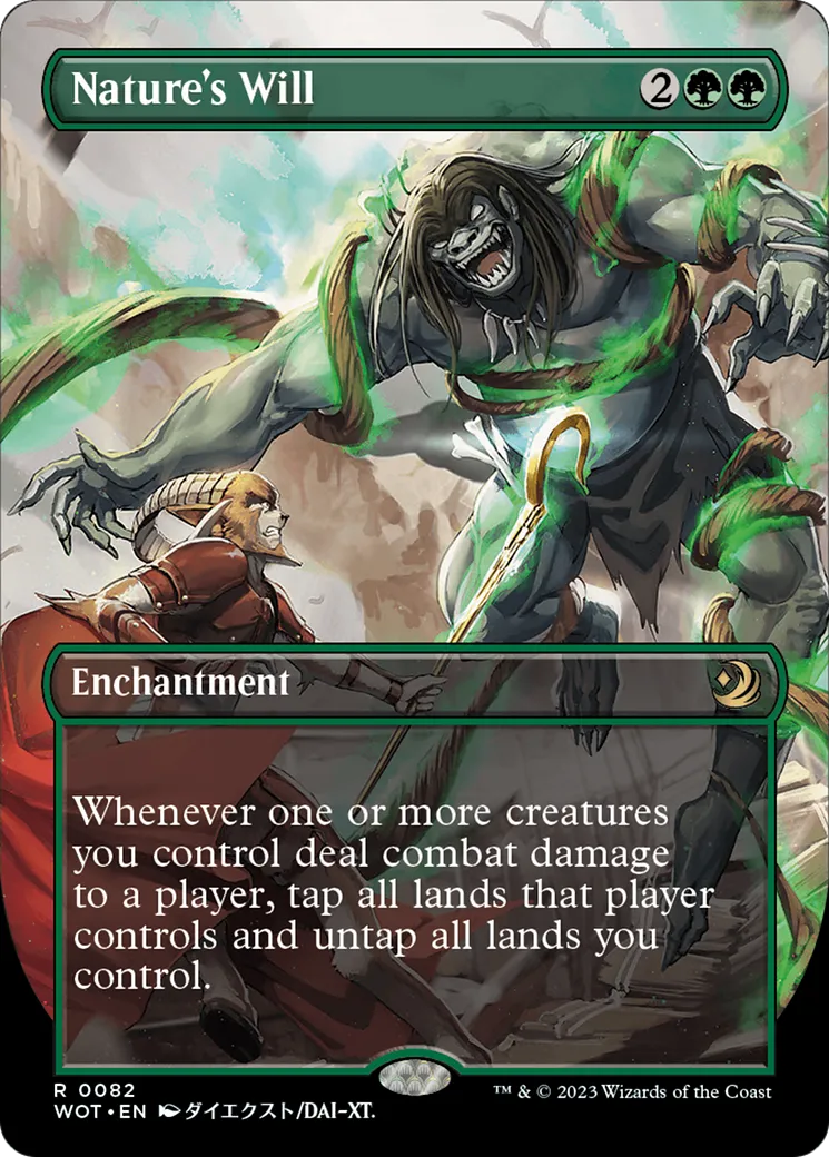 Nature's Will — Wilds of Eldraine: Enchanting Tales — Magic: The Gathering
