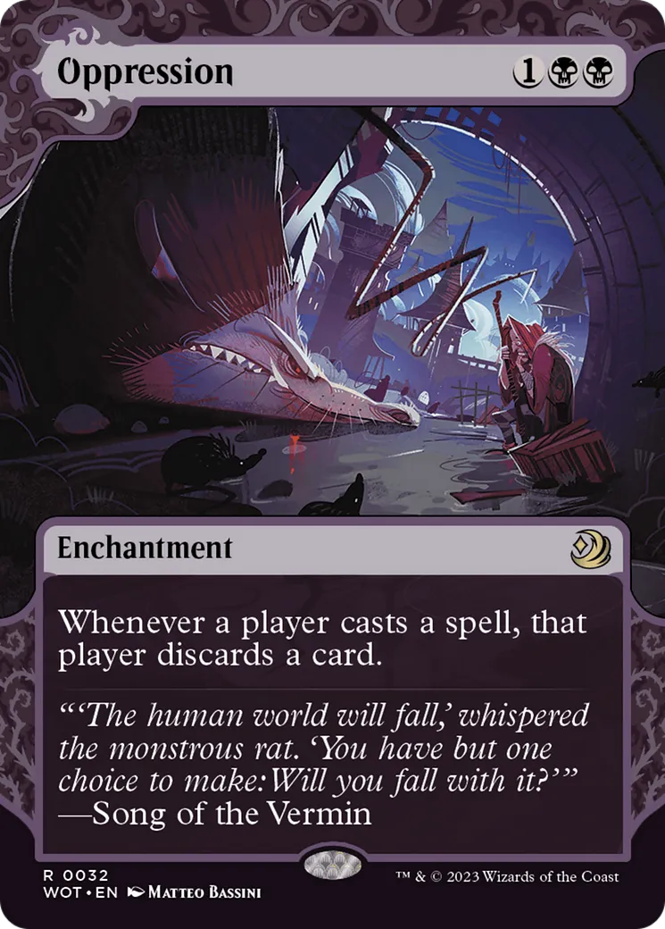Oppression — Wilds of Eldraine: Enchanting Tales — Magic: The Gathering