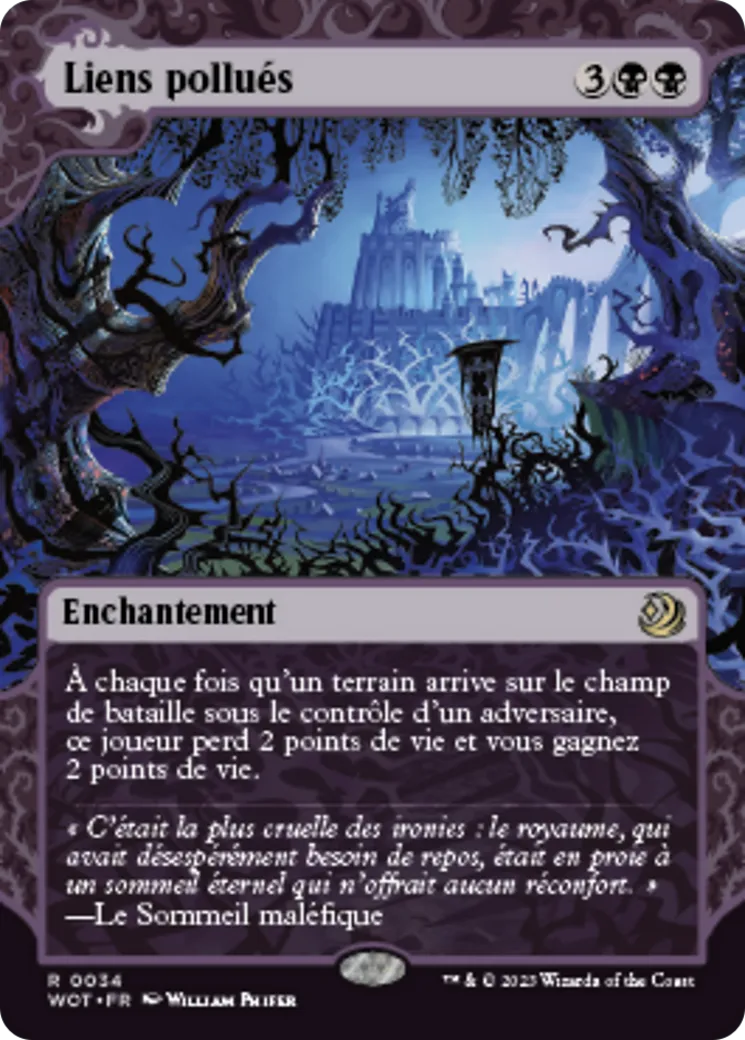 Liens pollués — Wilds of Eldraine: Enchanting Tales — Magic: The Gathering