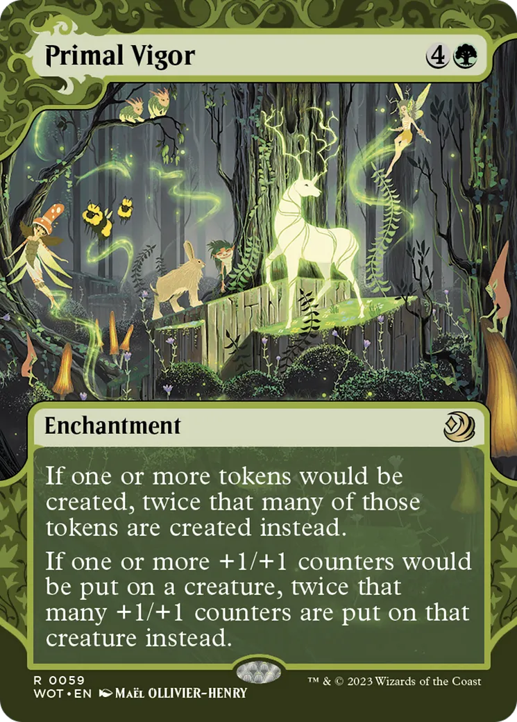 Primal Vigor — Wilds of Eldraine: Enchanting Tales — Magic: The Gathering