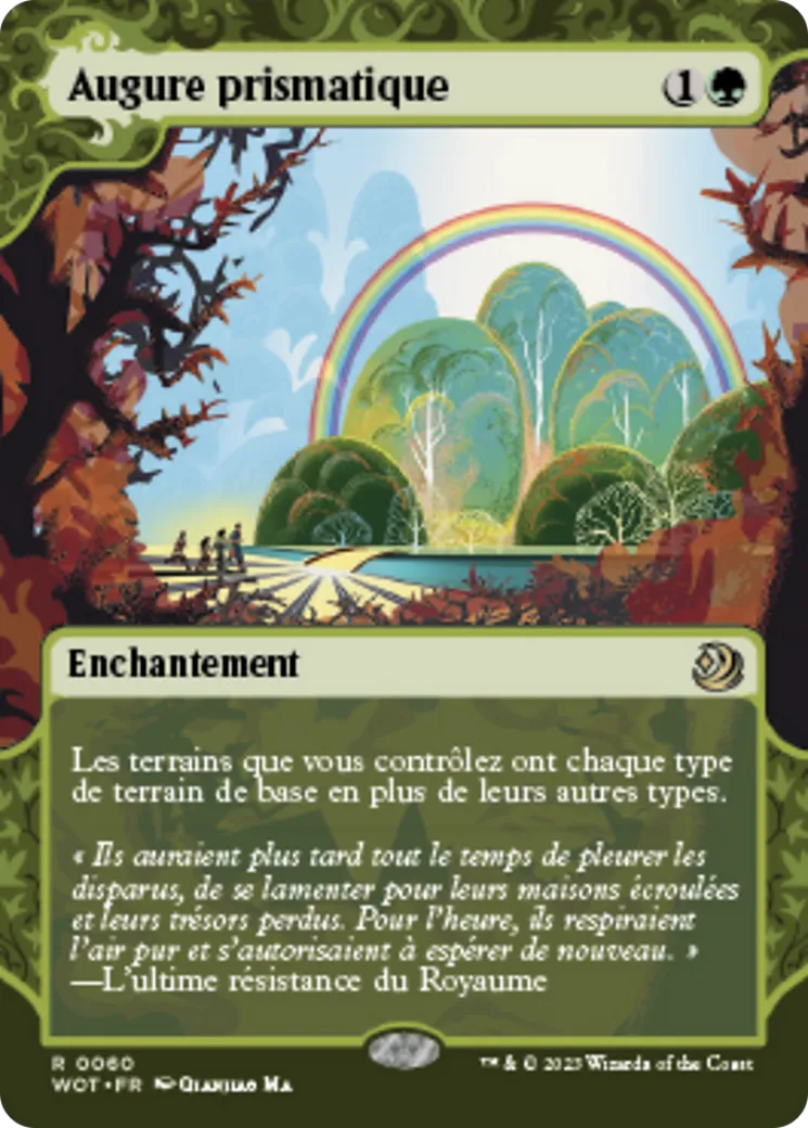 Augure prismatique — Wilds of Eldraine: Enchanting Tales — Magic: The Gathering