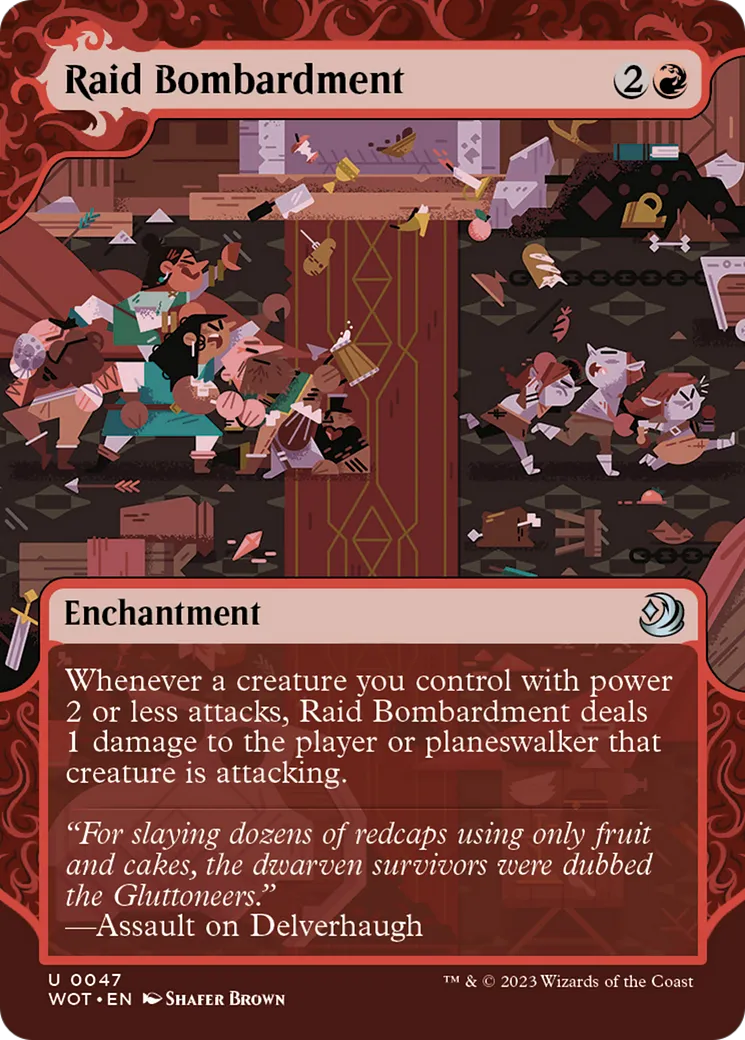 Bombardement d'assaut — Wilds of Eldraine: Enchanting Tales — Magic: The Gathering