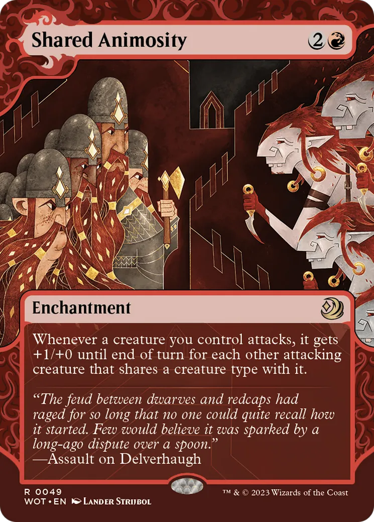Shared Animosity — Wilds of Eldraine: Enchanting Tales — Magic: The Gathering