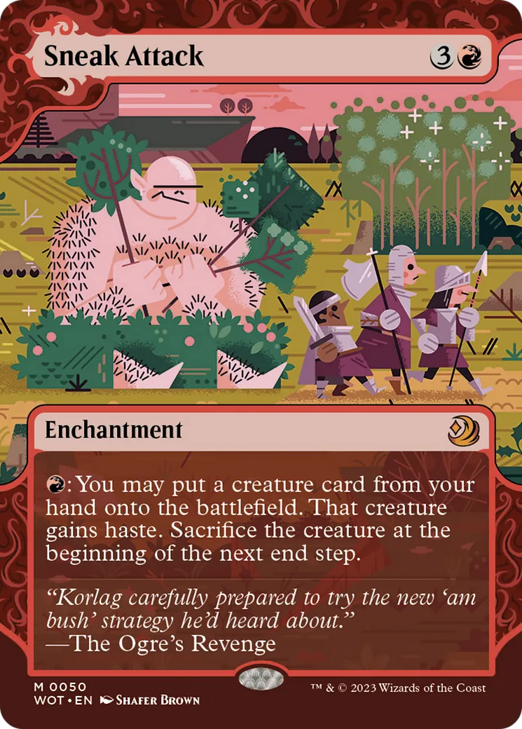 Sneak Attack — Wilds of Eldraine: Enchanting Tales — Magic: The Gathering