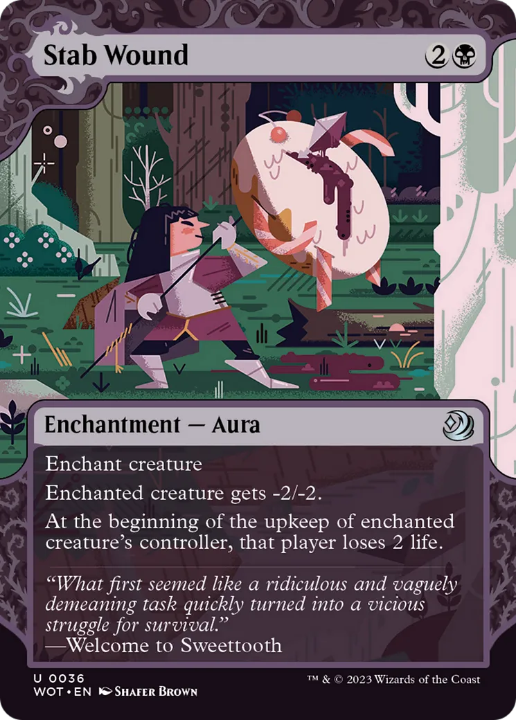 Stab Wound — Wilds of Eldraine: Enchanting Tales — Magic: The Gathering