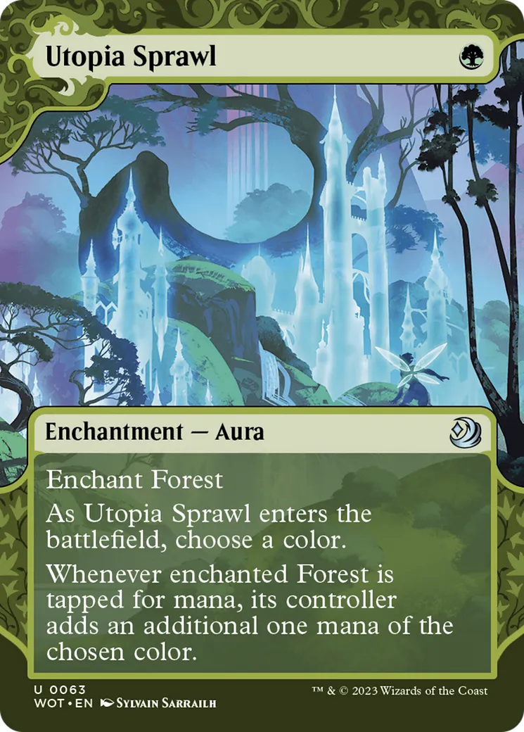 Utopia Sprawl — Wilds of Eldraine: Enchanting Tales — Magic: The Gathering