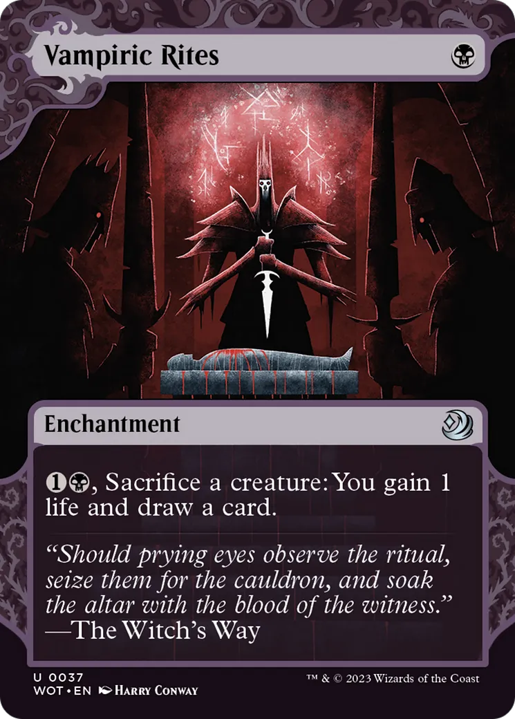 Vampiric Rites — Wilds of Eldraine: Enchanting Tales — Magic: The Gathering