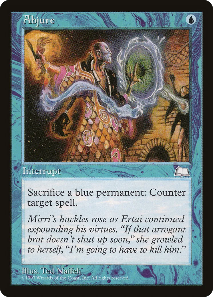 Abjure — Weatherlight — Magic: The Gathering