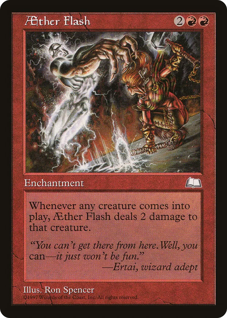 Flash d'Aether — Weatherlight — Magic: The Gathering