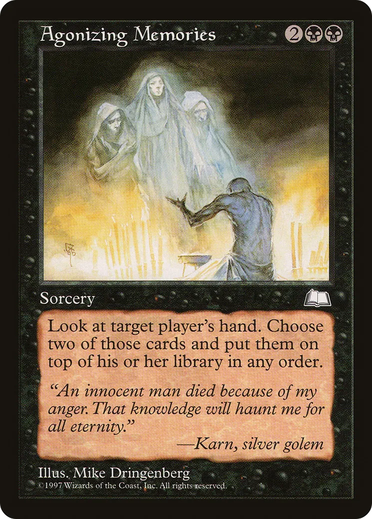Affres du souvenir — Weatherlight — Magic: The Gathering