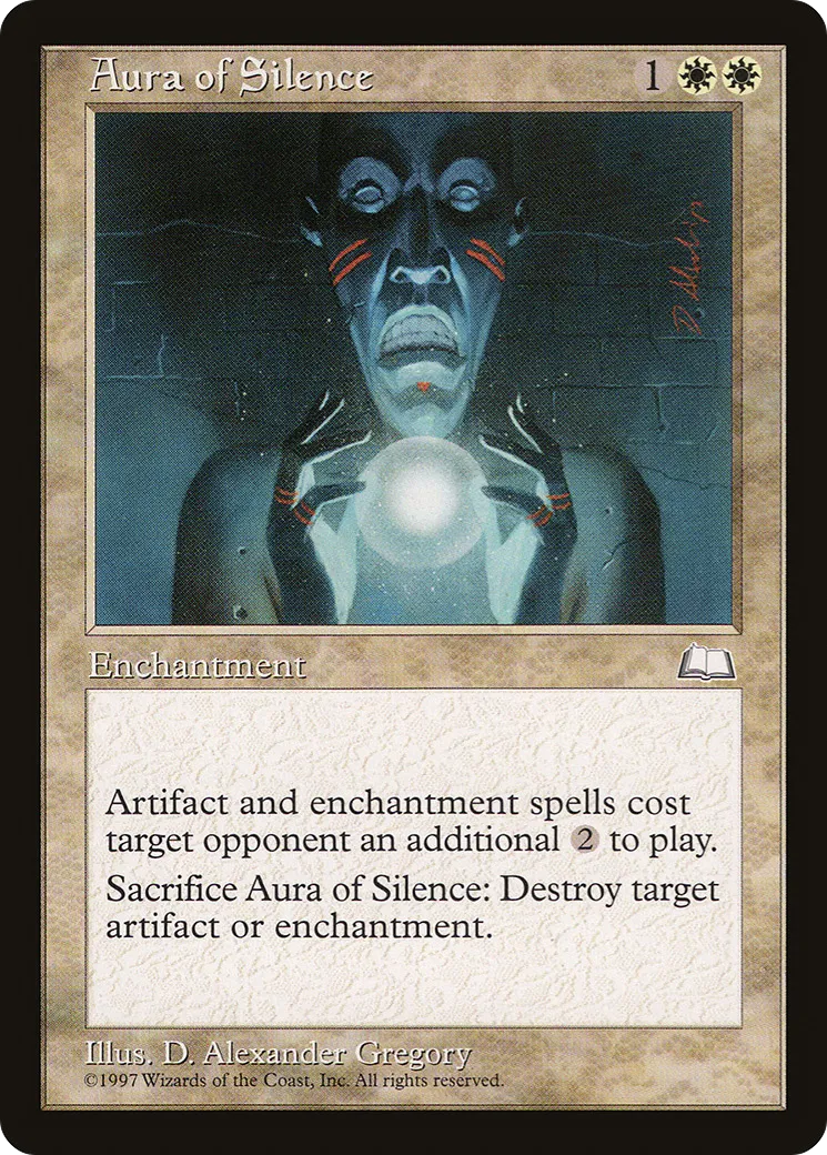 Aura of Silence — Weatherlight — Magic: The Gathering