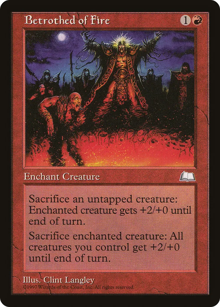 Fiancé du feu — Weatherlight — Magic: The Gathering