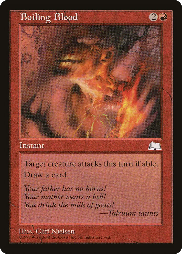 Sang chaud — Weatherlight — Magic: The Gathering
