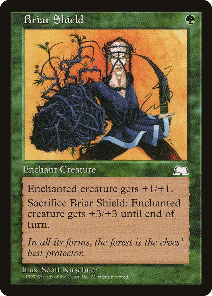 Briar Shield — Weatherlight — Magic: The Gathering