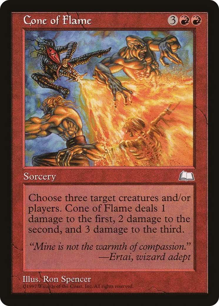 Cone of Flame — Weatherlight — Magic: The Gathering