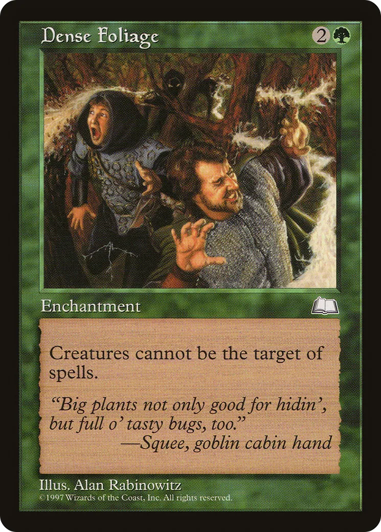 Feuillage dense — Weatherlight — Magic: The Gathering