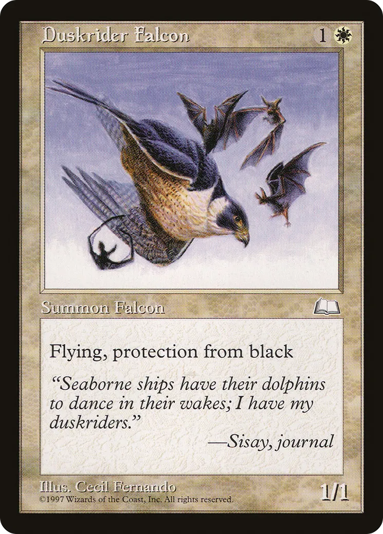 Faucon crépusculaire — Weatherlight — Magic: The Gathering