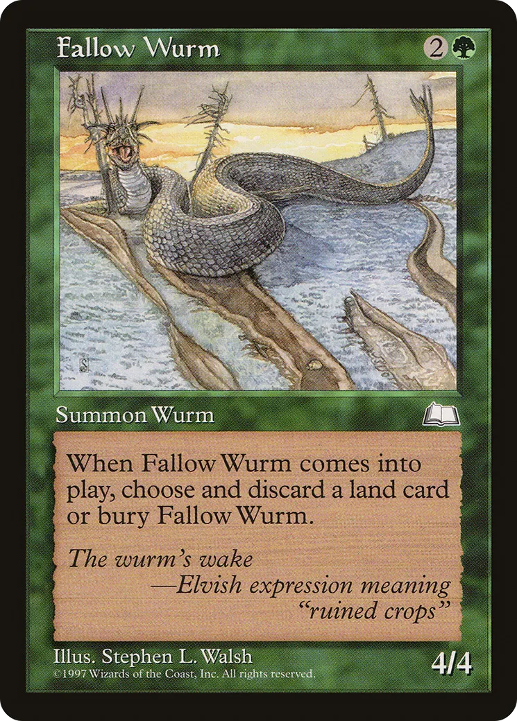 Guivre des jachères — Weatherlight — Magic: The Gathering