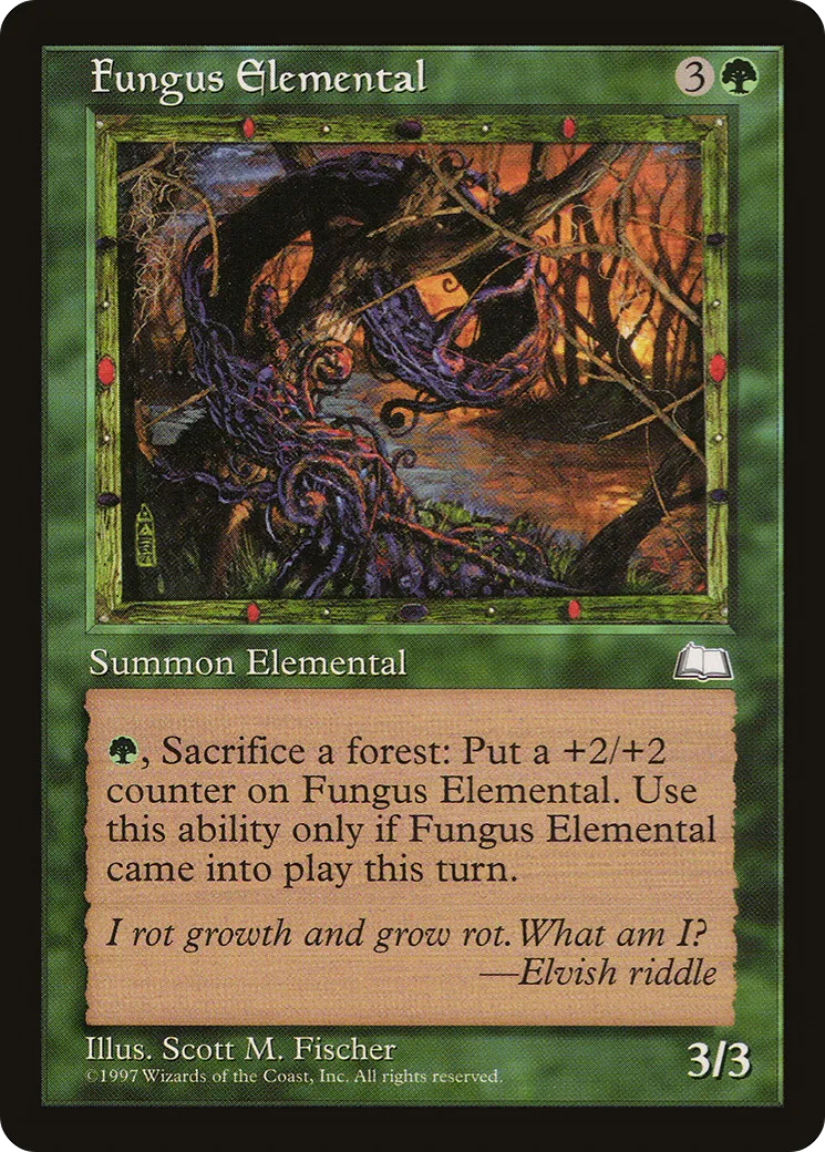 Elémental de fongus — Weatherlight — Magic: The Gathering