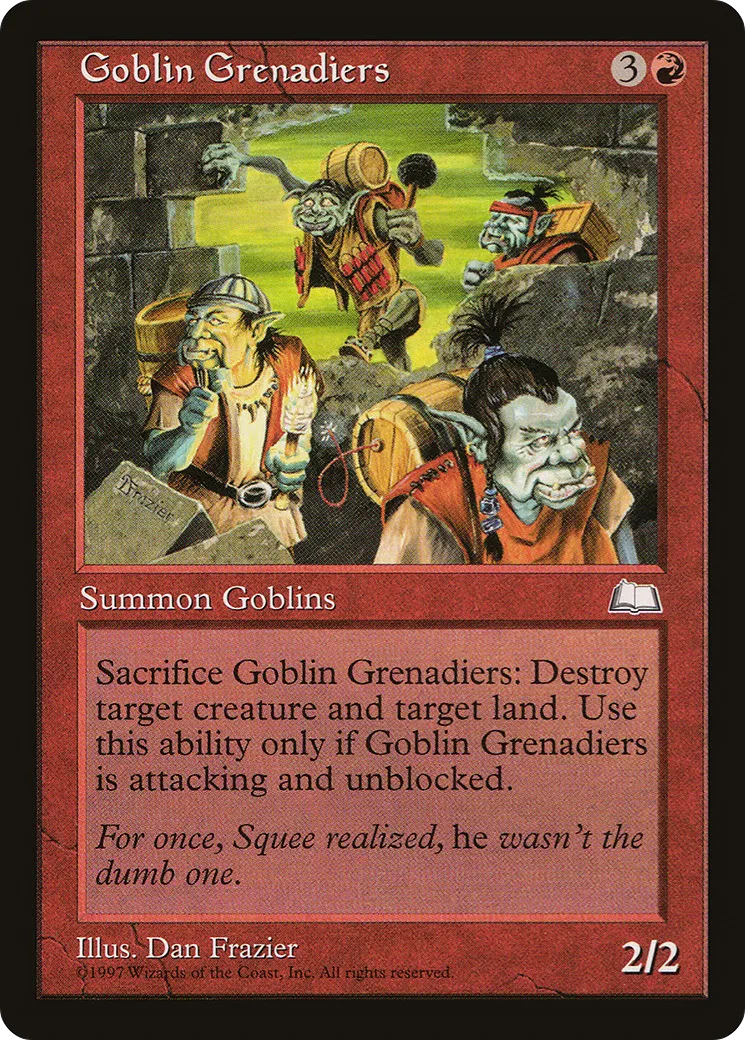 Grenadiers gobelins — Weatherlight — Magic: The Gathering