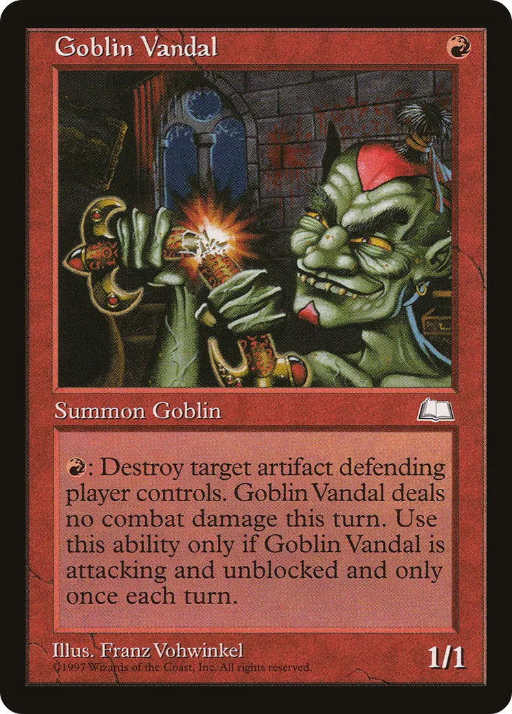 Goblin Vandal — Weatherlight — Magic: The Gathering