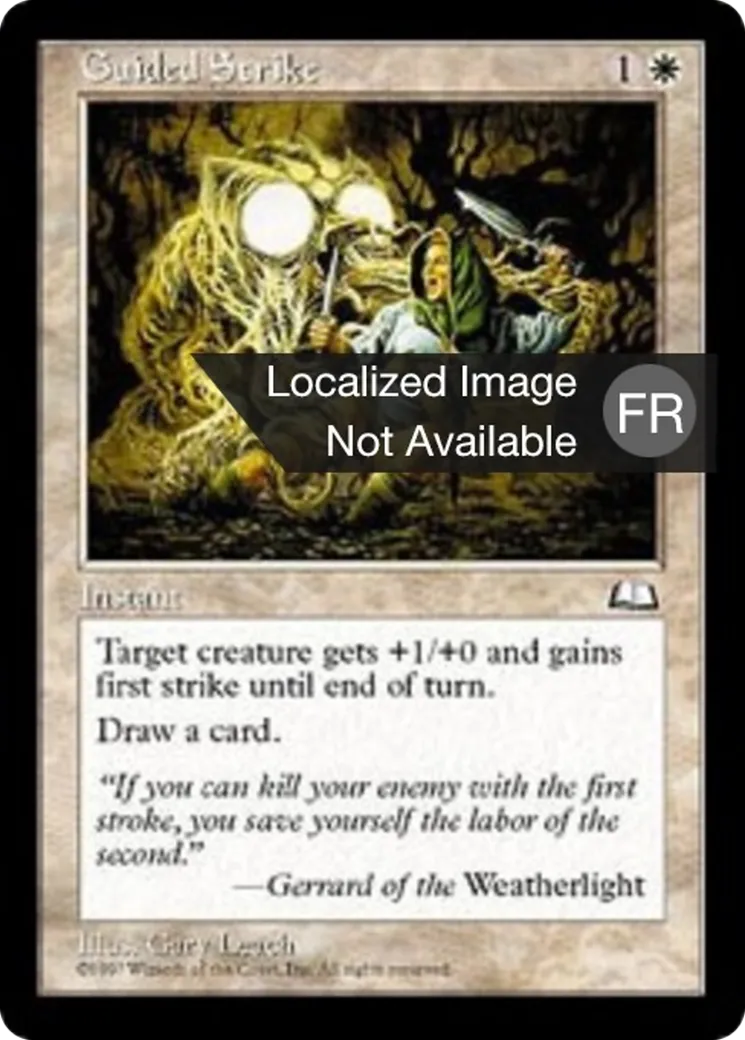 Frappe précise — Weatherlight — Magic: The Gathering