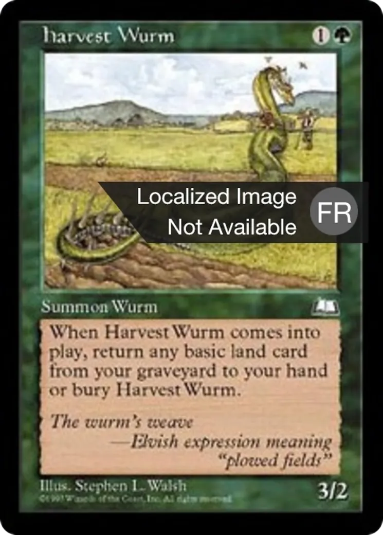 Guivre des moissons — Weatherlight — Magic: The Gathering