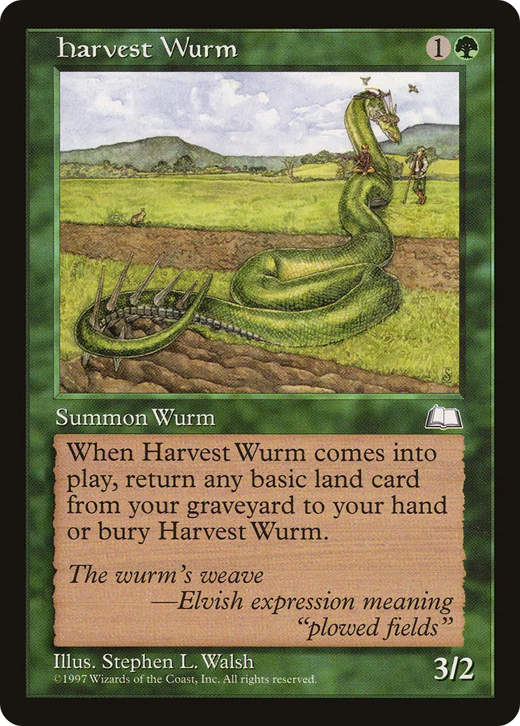 Guivre des moissons — Weatherlight — Magic: The Gathering