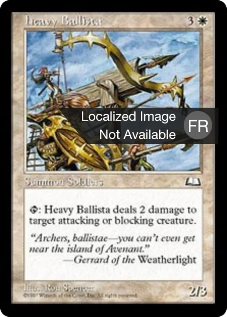 Baliste lourde — Weatherlight — Magic: The Gathering