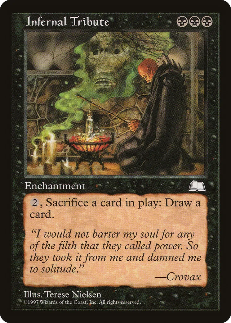 Hommage infernal — Weatherlight — Magic: The Gathering