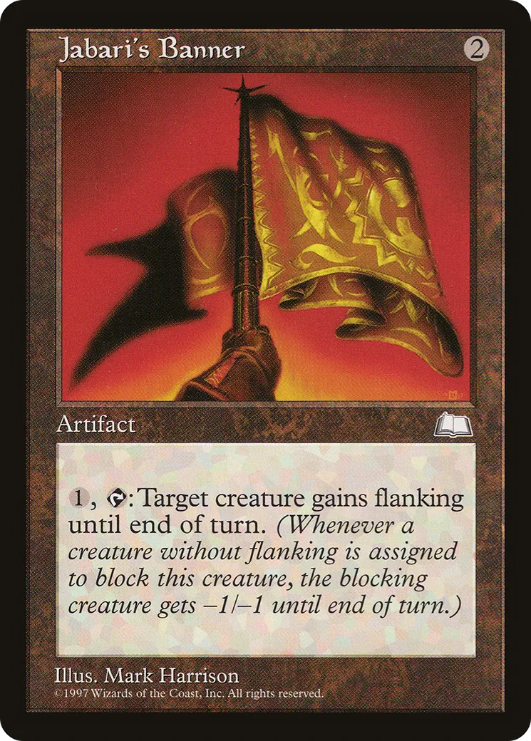 Jabari's Banner — Weatherlight — Magic: The Gathering